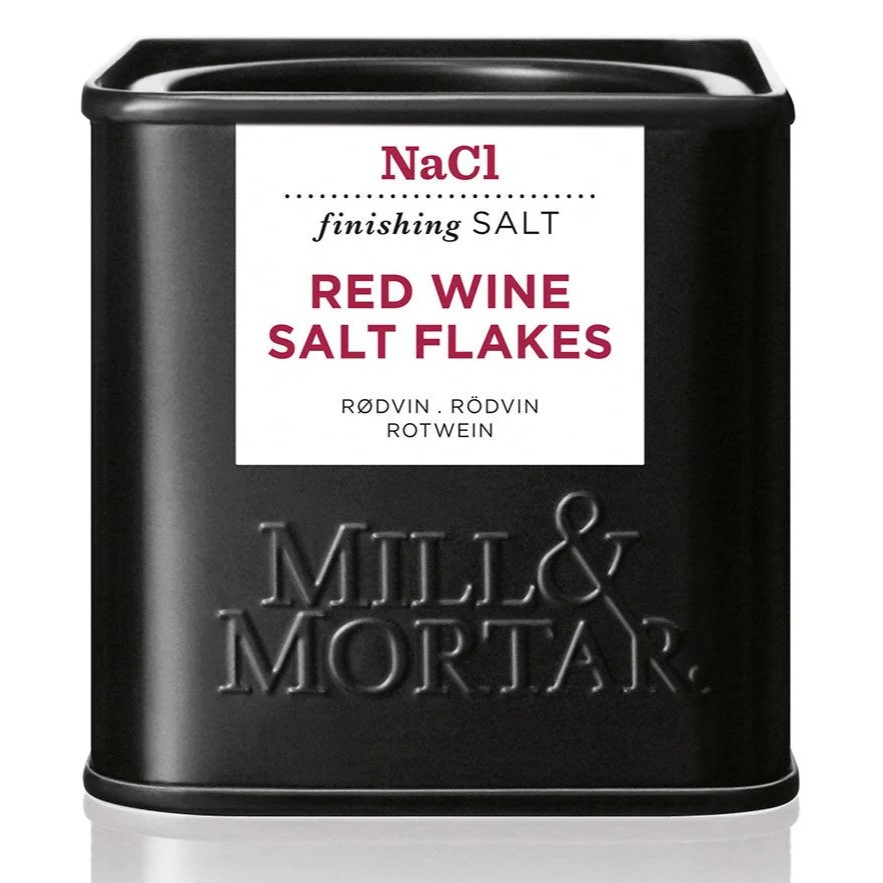 Sel de vin rouge 80 g, en flocons, Mill & Mortar