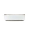 Plat de cuisson four CARACTERE 16 x 11 cm, blanc, REVOL