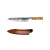 Couteau de chef VG10 20,5 cm, avec étui en cuir, Forged