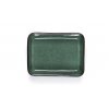 Plat de cuisson four 19 x 14 cm, noir/vert, grès, Bitz