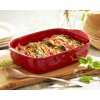 Plat de cuisson four 29 x 19 cm, rouge bordeaux, Emile Henry
