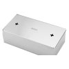 Boîte à mouchoirs NEXIO, acier inoxydable mat, Blomus