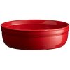 Plat à crème brûlée 12 cm, set de 2 pièces, rouge bordeaux, Emile Henry