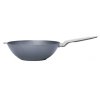 Wok DIAMOND LITE PRO 32 cm, manche en acier inoxydable, titane, WOLL