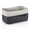 Panier de rangement ARA M 14 cm, double face, sable/anthracite, Blomus