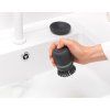 Brosse à vaisselle avec distributeur de liquide vaisselle, gris, Brabantia