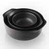 Bol 2 l NORDIC KITCHEN, noir, grès, Eva Solo