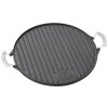Plaque de cuisson barbecue DIAMOND 420 33 cm, fonte, Outdoorchef