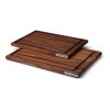 Planche à découper 43 x 29 cm, brun, bois d'acacia, Continenta
