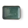 Plat à four, set de 2 pc, noir/vert, Bitz