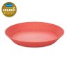 Assiette creuse en plastique CONNECT, set de 4 pc, 24 cm, corail, Koziol