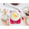 Balance de cuisine digitale OPTISS BC5003V1, rouge, Tefal