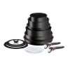 Batterie de cuisine INGENIO EASY ON L1599243, 13 pièces, Tefal