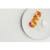 Assiette EQUINOXE, set de 6 pc, 26 cm, coton blanc,REVOL