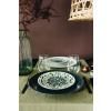 Assiette EQUINOXE, set de 2 pc, 31 cm, coton blanc, REVOL