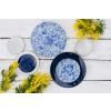 Assiette EQUINOXE, set de 2 pc, 31 cm, coton blanc, REVOL