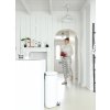 Poubelle à pédale FLATBACK 30 l, silencieux, blanc, Brabantia