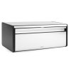 Boîte à pain FALL FRONT 46,5 cm, acier poli, Brabantia