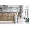 Poubelle à pédale FLATBACK 30 l, silencieux, acier, Brabantia