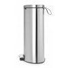 Poubelle à pédale FLATBACK 30 l, silencieux, acier, Brabantia