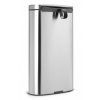 Poubelle à pédale FLATBACK 30 l, silencieux, acier, Brabantia