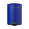 Poubelle à pédale NEWICON 5 l, bleu minéral, Brabantia