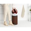 Poubelle à pédale NEWICON 20 l, brun minéral, Brabantia