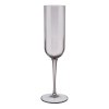 Flûte à champagne FUUM, set de 4 pc, 210 ml, verre brun, Blomus