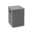 Empilable panier à linge Brabantia gris foncé point culminant 35 l