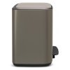 Poubelle à pédale BO 36 l, platine, Brabantia