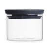 Bocal de rangement 300 ml, empilable, verre, Brabantia