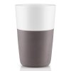 Mug 360 ml, set de 2 pc, avec couvercle en silicone, gris, Eva Solo