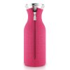 Carafe à eau 1 l, avec couvercle isolant, rouge baie, Eva Solo