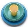 Set de vaisselle pour enfants GIRO, 3 pièces, bleu, Alessi