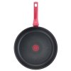 Poêle antiadhésive DAILY CHEF G2730472 24 cm, rouge, Tefal