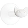 Porte-papier hygiénique MIAOU 12,7 cm, blanc, Koziol