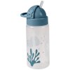 Gourde avec paille pour enfants SEA FRIENDS 350 ml, bleu, 3 Sprouts