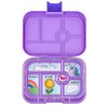 Lunchbox pour enfants UNICORN 625 ml, 6 compartiments, violet, Yumbox