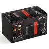 Lunchbox TO GO 2 x 500 ml, double, noir, Lékué