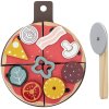 Jouet pour enfants TALIAS, set pizza, 15 pièces, rouge, Bloomingville