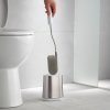Support brosse à toilette FLEX LITE 70561, blanc / argent, silicone, Joseph Joseph