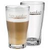 Verre sur Latté Macchiato cent 2 pièces Barista WMF