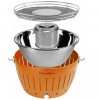 Barbecue de table au charbon, orange, LotusGrill