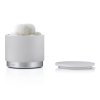 Boîte de rangement salle de bain ARA 10 cm, avec couvercle, gris cendré, Blomus