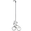 Décoration sapin de Noël ANGEL GIRL ON A BICYCLE 7 cm, argenté, Rosendahl
