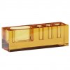 Organisateur de bureau BLOK 12 cm, ambre, Hübsch