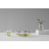 Théière avec infuseur à thé LEAF 500 ml, verre/acier inoxydable, Viva Scandinavia