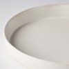 Assiette WHITE CRAFT 25 cm, bord haut, MIJ