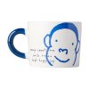 Gros enfantin Tasse bleu singe 380 Junior MIJ