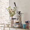 Machine à café à levier LUSSO argent, poignée en plastique, La Pavoni